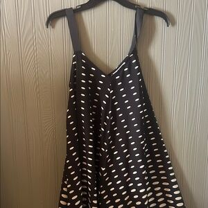 Jessica Simpson Black and White Mini Dress